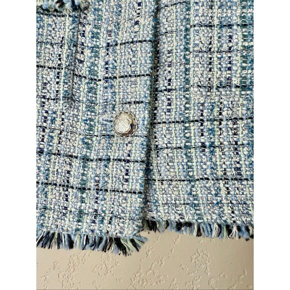 Maje Volinete Tweed Blazer & Jolinete Pleated Mini Skirt - Picture 6 of 14